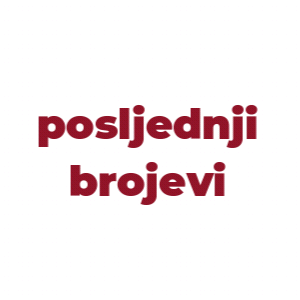 POSLJEDNJI BROJEVI