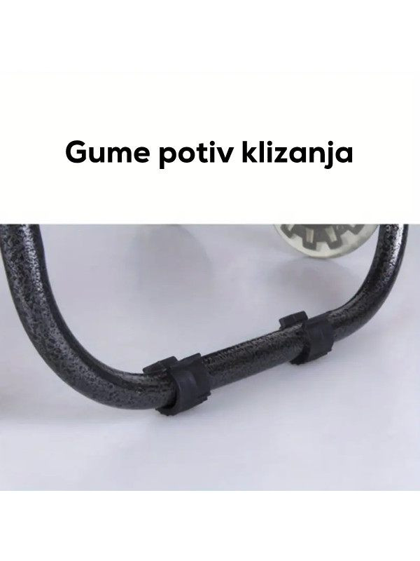 Praktična kolica za kupovinu, crvena