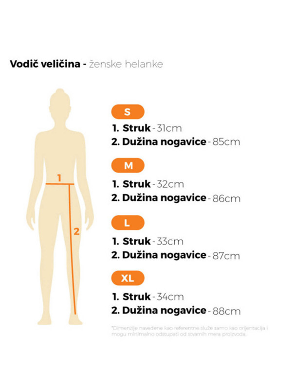 Ženske helanke, savršene za aktivan dan, sive