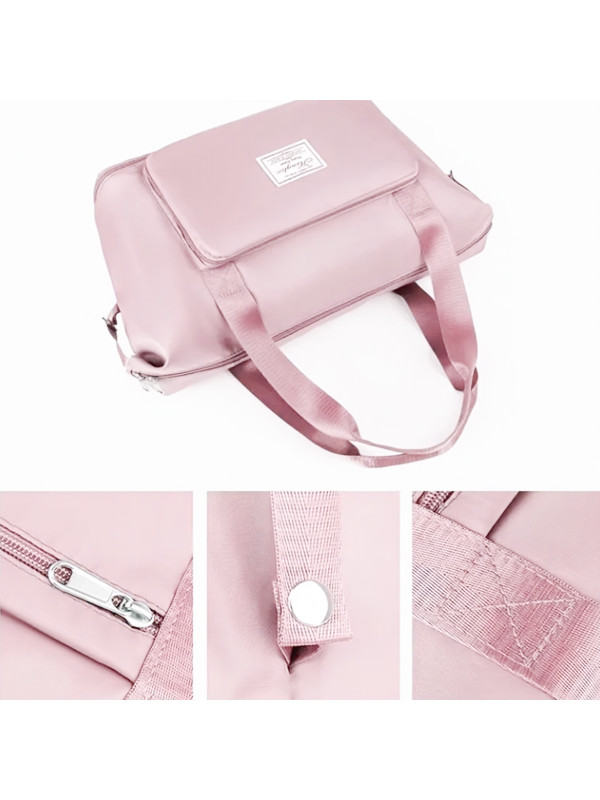 Višenamenska torba, rasklopiva i praktična, roza 