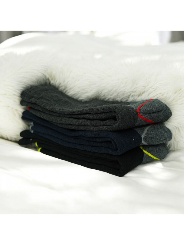 Muške termo čarape, vel. 41-45, 1 par 